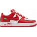 Louis Vuiton X Air Force 1 Low "White Comet Red"