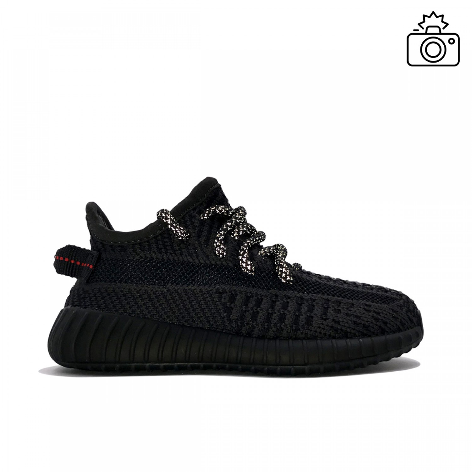 Yeezy 350 v2 black hot sale kids